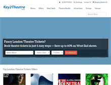 Tablet Screenshot of key2theatre.co.uk